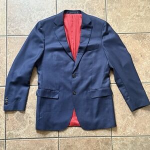 SUITSUPPLY Sport Jacket "VITALE BARBERIS CANONICO" Navy Wool Size 50